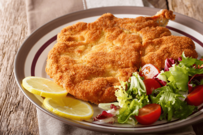 Empanado de Cerdo o Pollo - Řízek o Schnitzel.