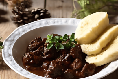Goulash de Carne de Res - Comida Checa