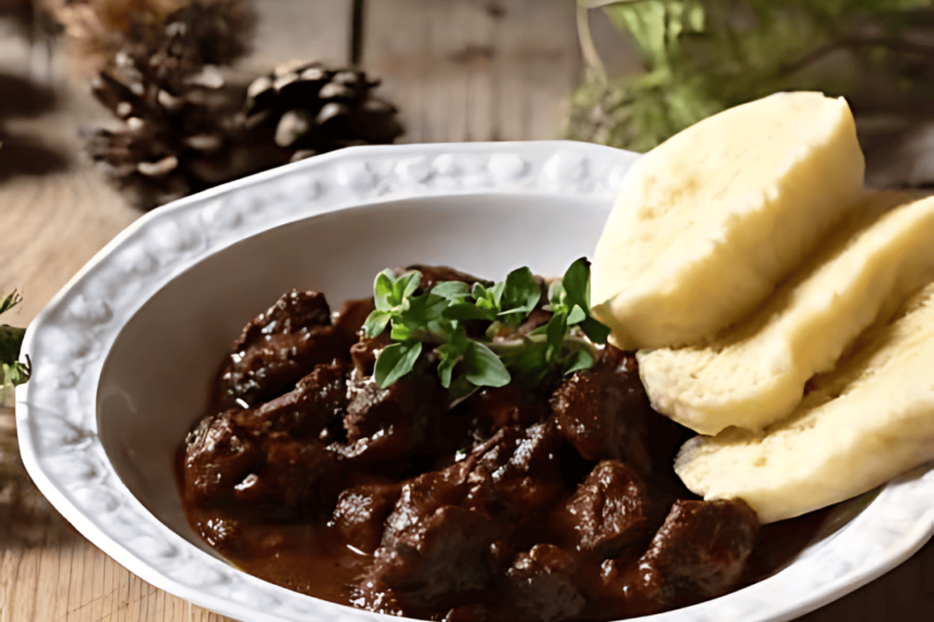 Goulash de Carne de Res - Comida Checa