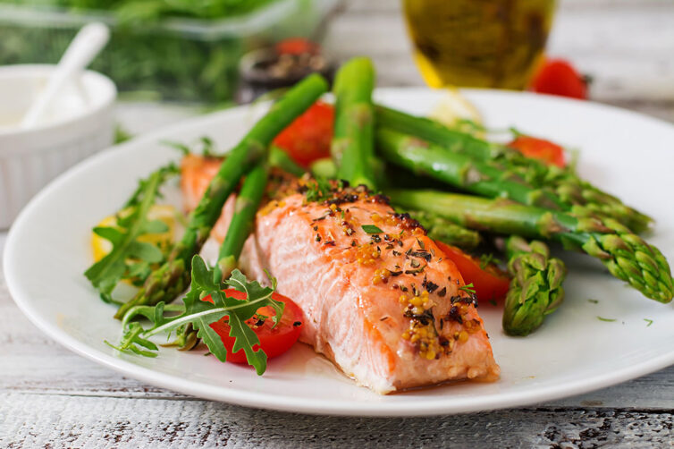 Lemon Herb Grilled Salmon