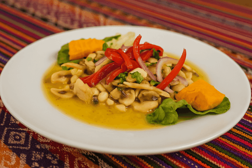 Ceviche de Champiñones